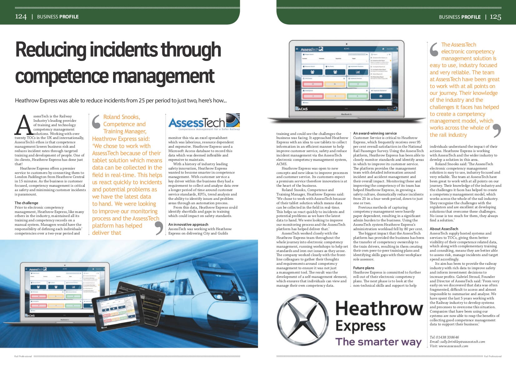 Rail Professional Article: Reducing Incidents through Competence ...