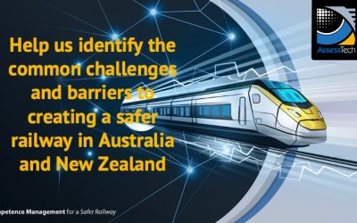 Help us identify the common challenges and barriers to creating a safer railway in Australia and New Zealand