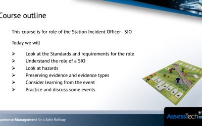 Helping West Midlands Railway with SIO training